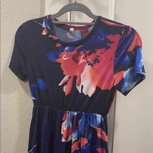 Pink Blush Maternity Dress